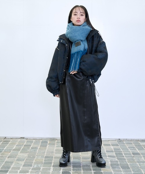 HARE（ハレ） ブルゾン アウター 2WAYエアサーマルジャガードブルゾン