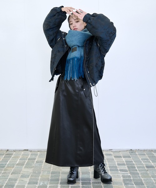 HARE（ハレ） ブルゾン アウター 2WAYエアサーマルジャガードブルゾン