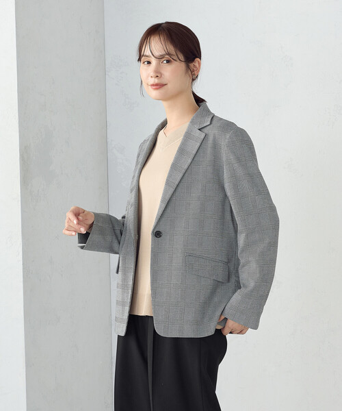 COMME CA ISM ジャケット テーラードジャケット 「セットアップ対応