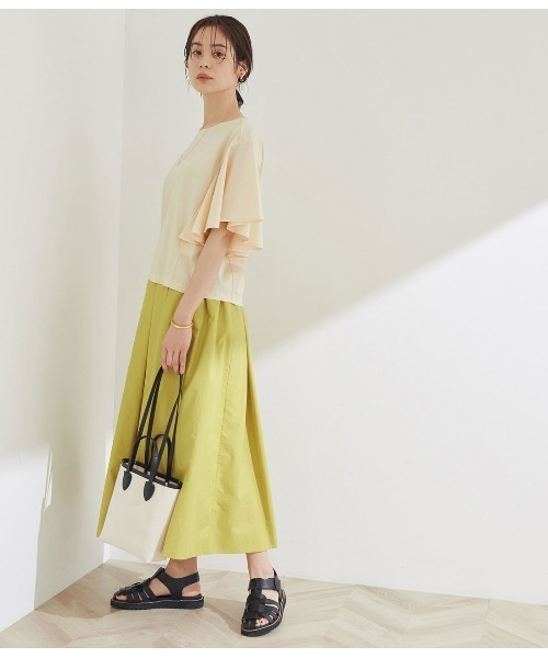 「ROPE'」 ノースリーブブラウス 38 ネイビー レディース_画像8