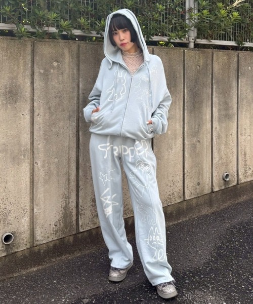 Candy Stripper 異素材変形リメイクジャージめちゃくちゃ大きいサイズ Candy Stripper 異素材変形リメイクジャージめちゃくちゃ大き