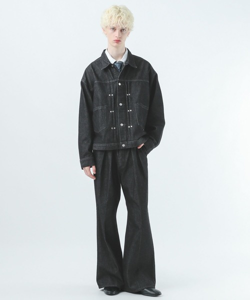 HARE Wranglerコラボ デニムジャケット Sサイズ 希少残りわずか HARE（ハレ） デニムジャケット gジャン 「Wrangler×HARE SET UP対応