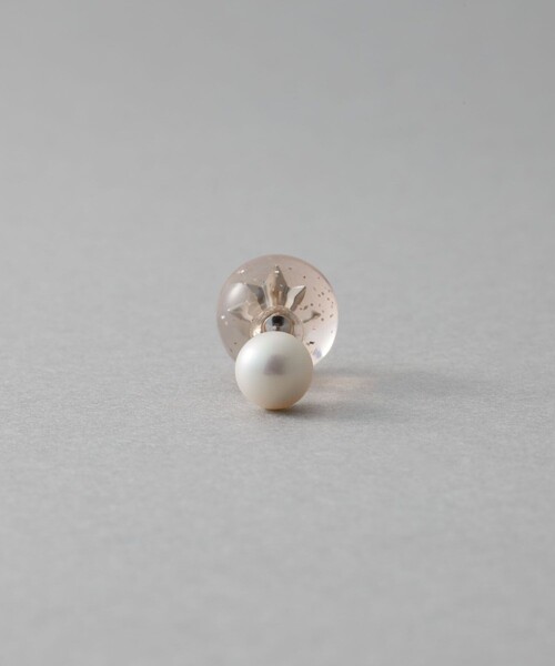 ete（エテ） ピアス 「オーナメントピアス」 スノードーム レディース