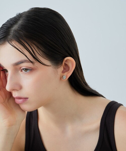 ete（エテ） ピアス 「オーナメントピアス」 スノードーム レディース