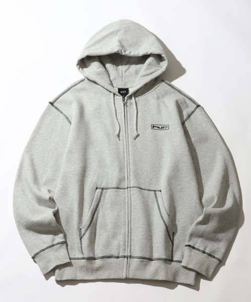 HUF（ハフ） パーカー 「HUF/ハフ」STRETCH F/Z HOODIE/裏起毛
