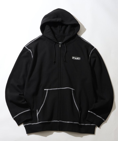 HUF（ハフ） パーカー 「HUF/ハフ」STRETCH F/Z HOODIE/裏起毛