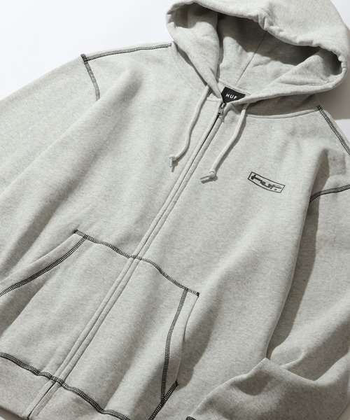 HUF（ハフ） パーカー 「HUF/ハフ」STRETCH F/Z HOODIE/裏起毛