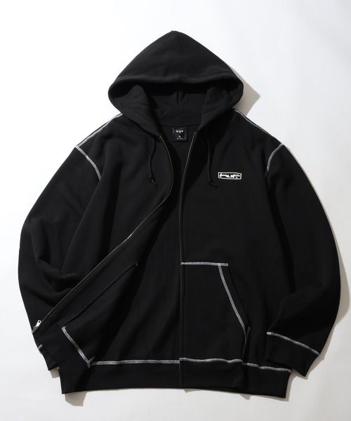 HUF（ハフ） パーカー 「HUF/ハフ」STRETCH F/Z HOODIE/裏起毛