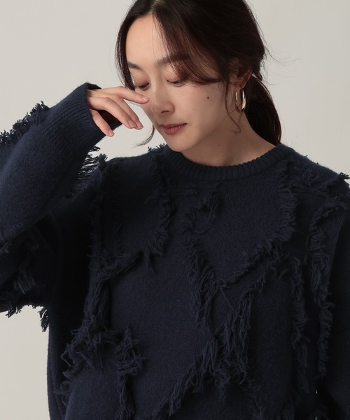 Elura（エルーラ） ニット セーター フリンジニット/621802 レディース