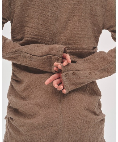 TODAYFUL ワンピース Wool Gather Shirtsdress : ZOZOTOWN Yahoo!店