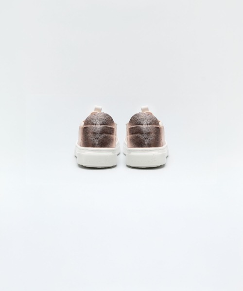 「Lucida」 ローカットスニーカー 38 シルバー レディース_画像4