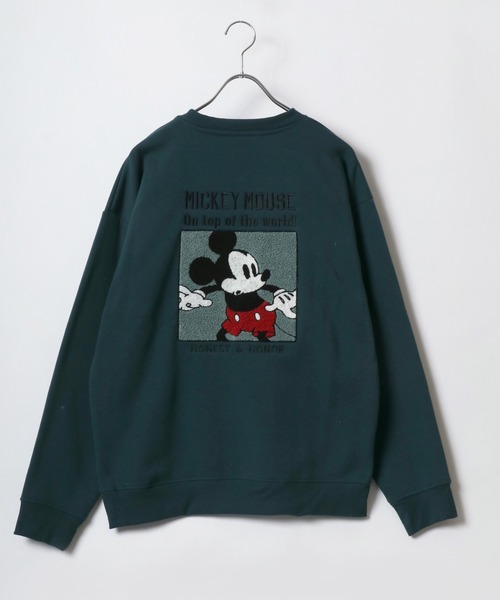 Disney（ディズニー） スウェットカットソー L スミクロ レディース