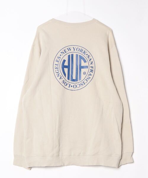 「HUF」 スウェットカットソー - ホワイト系その他 メンズ_画像2
