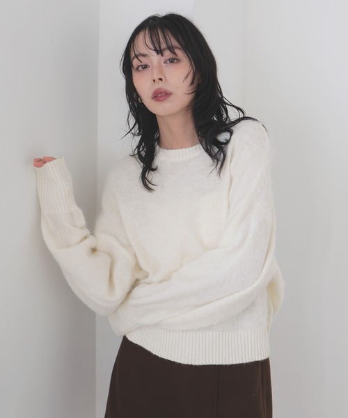 【美品】 ピンクハウス ロゴニットプルオーバー ニット プルオーバー セーター ロゴ入りニットセーター｜ピンクハウスオフィシャルオンラインストア