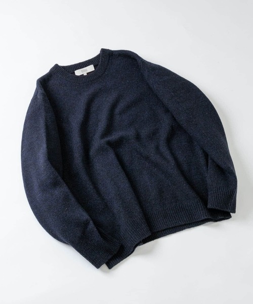 「URBAN RESEARCH ROSSO MEN」 長袖ニット MEDIUM ブラウン メンズ_画像4