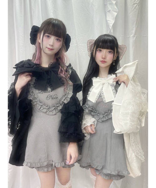 おリボン姫袖ブラウス　AnkRouge アンクルージュ　トップス Ank Rouge（アンクルージュ） ブラウス シャツ おリボン姫袖ブラウス
