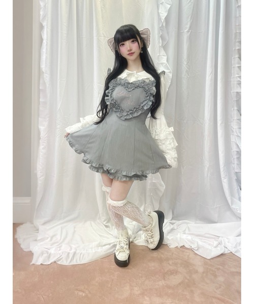 Ank Rouge（アンクルージュ） ブラウス シャツ おリボン姫袖ブラウス