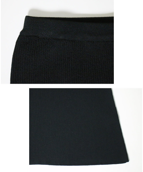 「Ehre style」 ニットスカート FREE グレー系その他 レディース_画像5