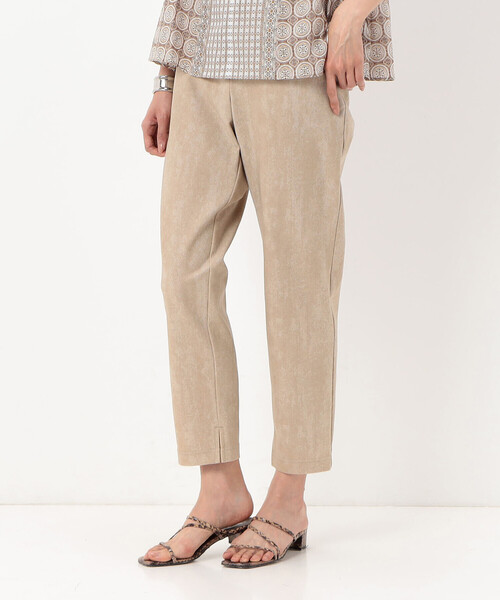 コムサ（COMME CA）/〔 TALLサイズ 〕 ツイル柄ハイテンション パンツ COMME CA（コムサ） パンツ 「 TALLサイズ 」 ツイル柄ハイテンション