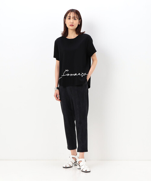 コムサ（COMME CA）/〔 TALLサイズ 〕 ツイル柄ハイテンション パンツ COMME CA（コムサ） パンツ 「 TALLサイズ 」 ツイル柄ハイテンション