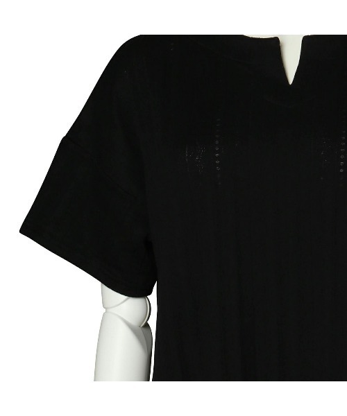 「KID BLUE」 半袖ワンピース M ブラック レディース_画像5