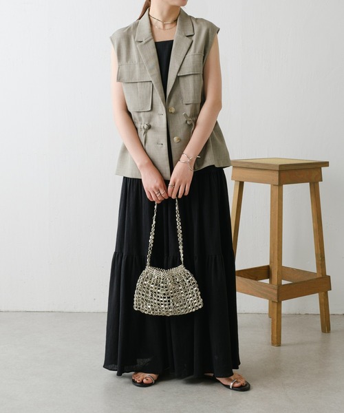 「PAPILLONNER」 ハンドバッグ FREE ブラック レディース_画像2