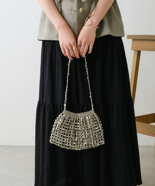 「PAPILLONNER」 ハンドバッグ FREE ブラック レディース_画像4