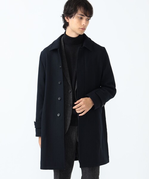 【3連休限定価格】BEAMSBOY ステンカラーコート　ネイビー 今年もあのステンカラーコートが登場です！！｜ビームス 大分｜BEAMS