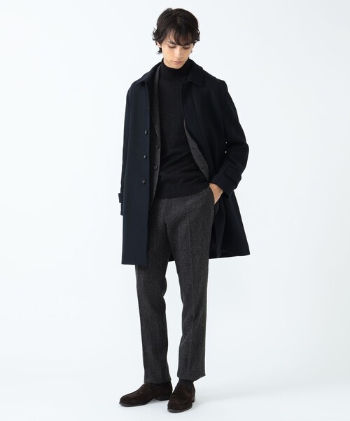 BEAMS HEART（ビームス ハート） ステンカラーコート X-LARGE ネイビー