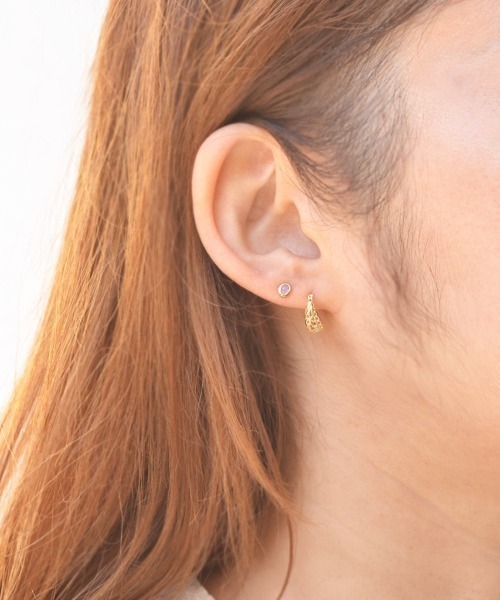 「sowi」 ピアス(両耳用) フリ- ゴールド レディース_画像5