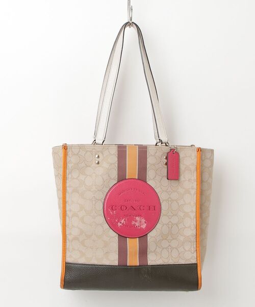 COACH（コーチ） トートバッグ - ベージュ レディース : ZOZOTOWN
