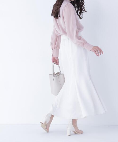 新品 フレアマーメイドスカート natural beauty basic 試着のみ NATURAL BEAUTY BASIC（ナチュラルビューティーベーシック） スカート