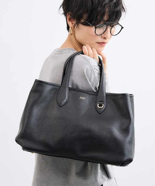 完売品 BARNYARDSTORM レザー ビッグトート BAG ブラック OUTDOOR PRODUCTS（アウトドアプロダクツ） トートバッグ