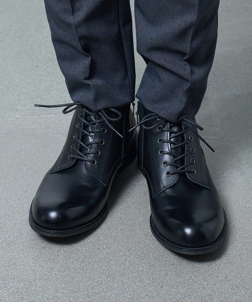 ブーツ 「PADRONE」別注 SIDE ZIP BOOTS サイドジップブーツ PK7358-1223-16A メンズの画像