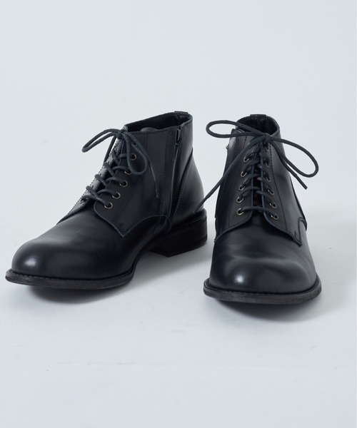 ブーツ 「PADRONE」別注 SIDE ZIP BOOTS サイドジップブーツ PK7358-1223-16A メンズの画像