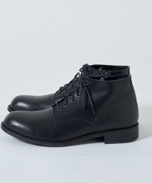 ブーツ 「PADRONE」別注 SIDE ZIP BOOTS サイドジップブーツ PK7358-1223-16A メンズの画像