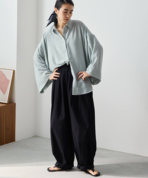 「Libra Cue」 長袖シャツ FREE ブラック レディース_画像5