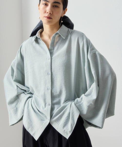 「Libra Cue」 長袖シャツ FREE ブラック レディース_画像7