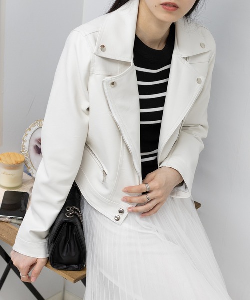 「pumpkin port」 「uyilufs」ブルゾン MEDIUM ブラック レディース_画像4