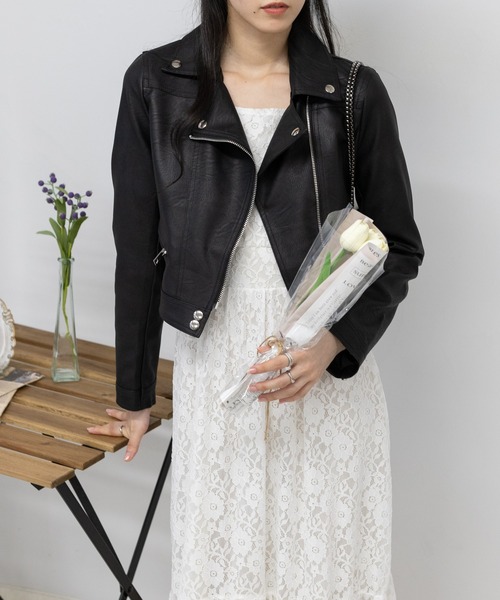 「pumpkin port」 「uyilufs」ブルゾン MEDIUM ブラック レディース_画像8