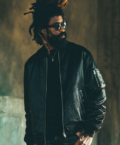 CRIMIE ウール スポーツ ジャケット ブルゾン ブラック M CRIMIE（クライミー） ブルゾン M ブラック メンズ : ZOZOTOWN Yahoo