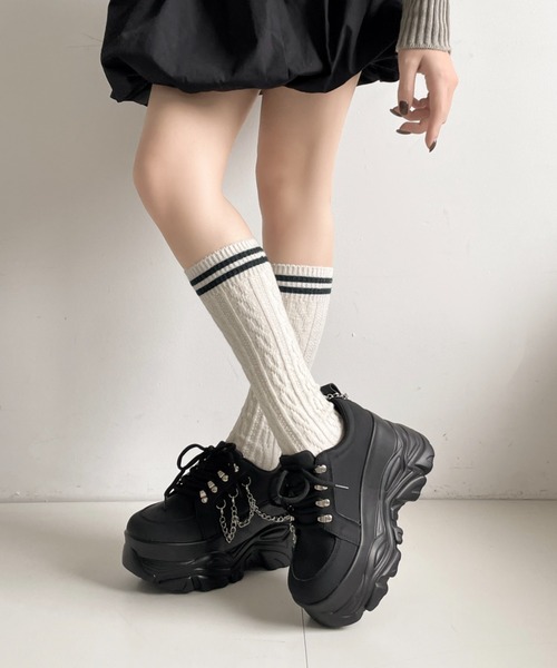Shoes in Closet（シュークロ） スニーカー 厚底 ダブルソール