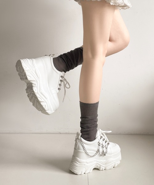 Shoes in Closet（シュークロ） スニーカー 厚底 ダブルソール