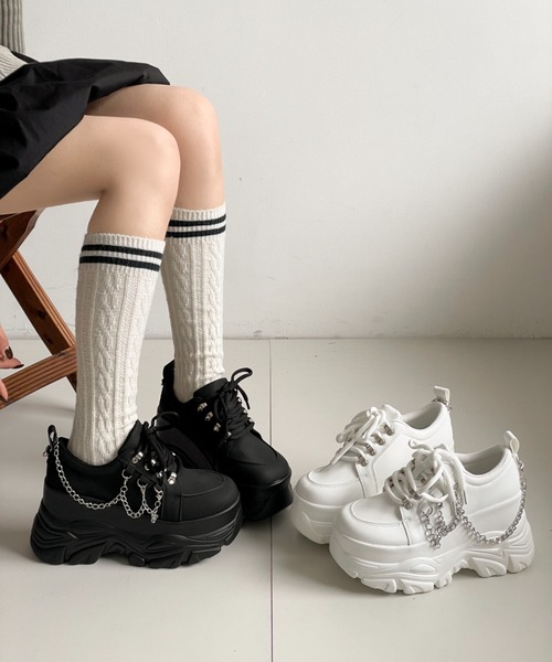 Shoes in Closet（シュークロ） スニーカー 厚底 ダブルソール
