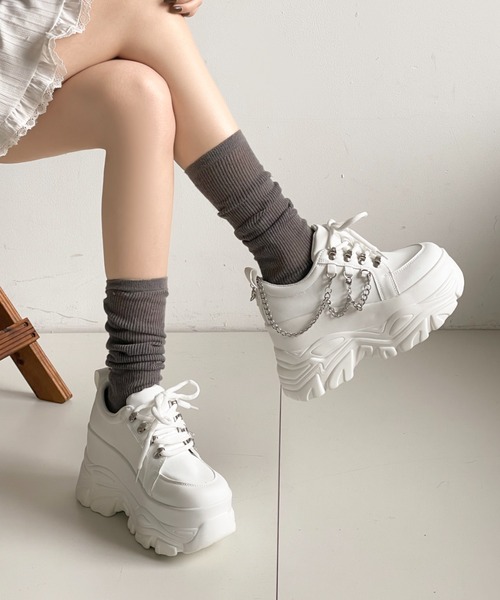 Shoes in Closet（シュークロ） スニーカー 厚底 ダブルソール