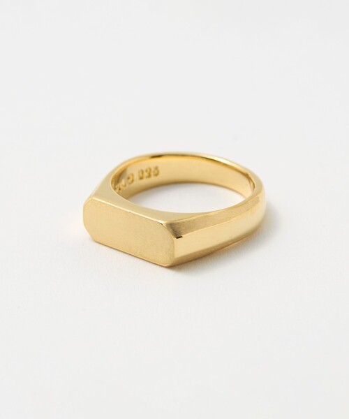 XOLO 指輪 リング 「XOLO」シグネット リング THICK メンズ : ZOZOTOWN