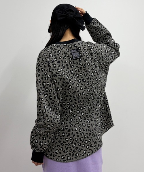 RODEO CROWNS WIDE BOWL H×Rパターンワードトップス RODEO CROWNS WIDE BOWL（ロデオクラウンズワイドボウル） tシャツ
