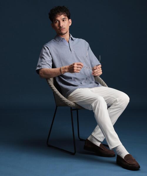 「THE SHOP TK 」 スキニーパンツ 01 ブルー系その他 メンズ_画像3