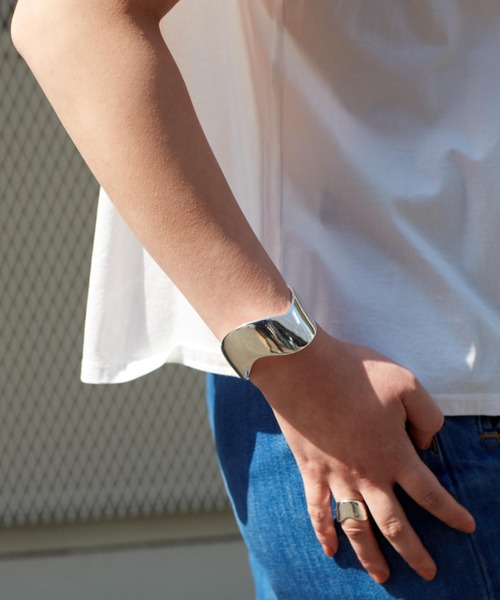 「Nothing And Others」 バングル FREE シルバー レディース_画像8