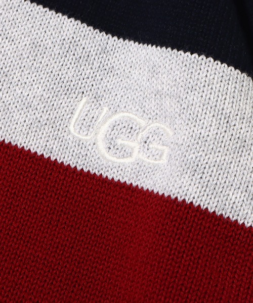 「UGG」 長袖ニット L ネイビー レディースの画像